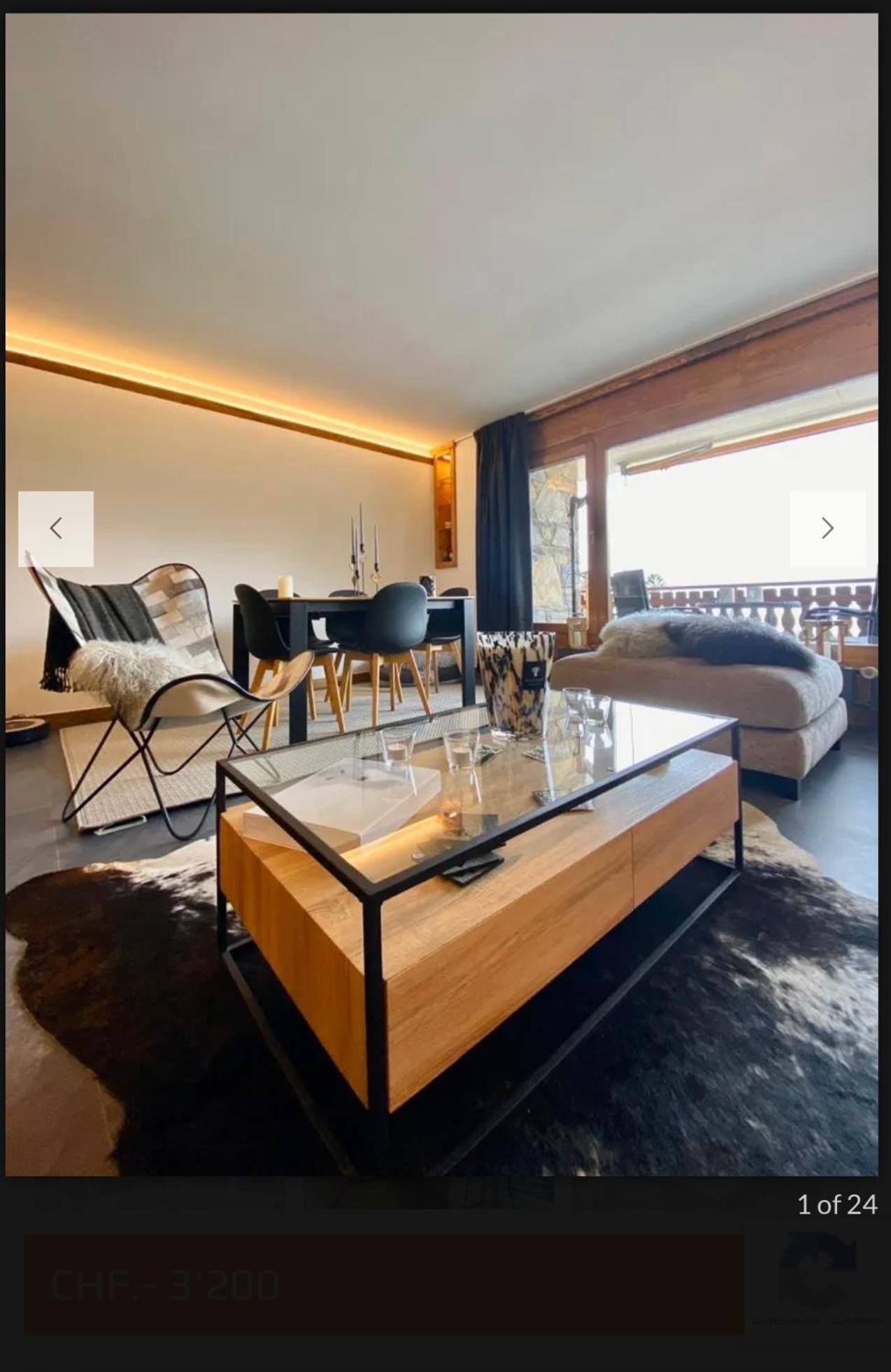 Residence Robin Des Bois, Crans-Montana, Luxueux Appartement Avec Vue Imprenable Bagian luar foto